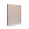Wexel Art 2" Depth Clear UV Grade Acrylic Shadowbox with Beige Linen Stretched Canvas